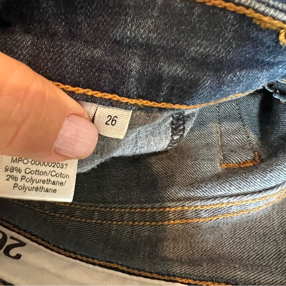 RAG & BONE Dark Wash Indigo Five-Pocket Jeans, 26 - Picture 12 of 15